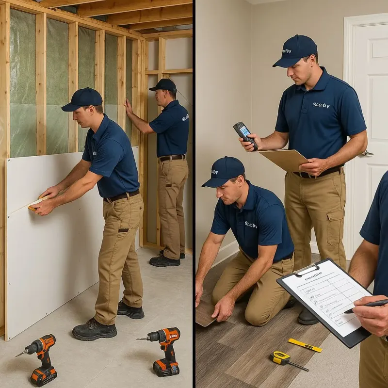 Repairs and Reconstruction process in Bibb County, GA