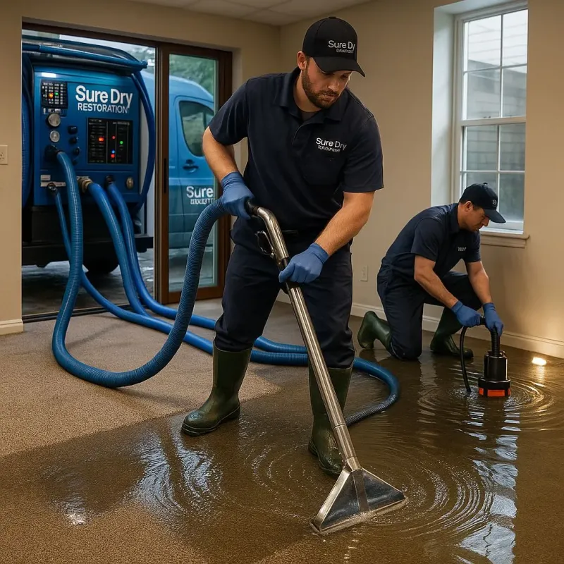 Water Extraction and Removal process in Bibb County, GA